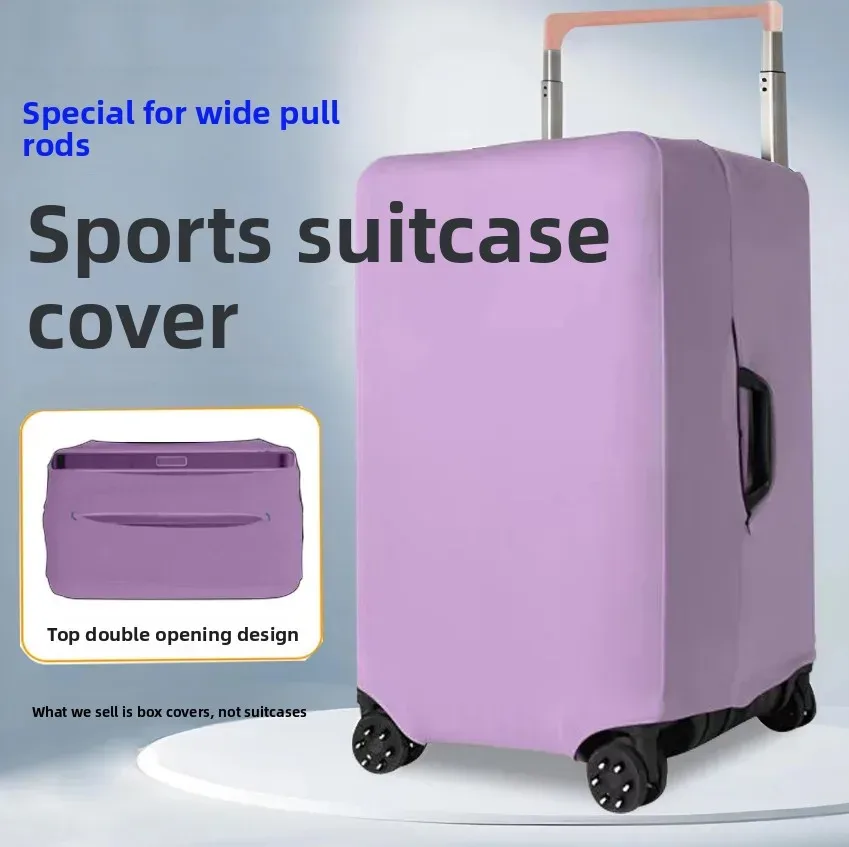 housse de bagage de voyage sportive épaissie pour tige de traction large, housse de protection spécialisée anti-poussière pour valise et étui en cuir