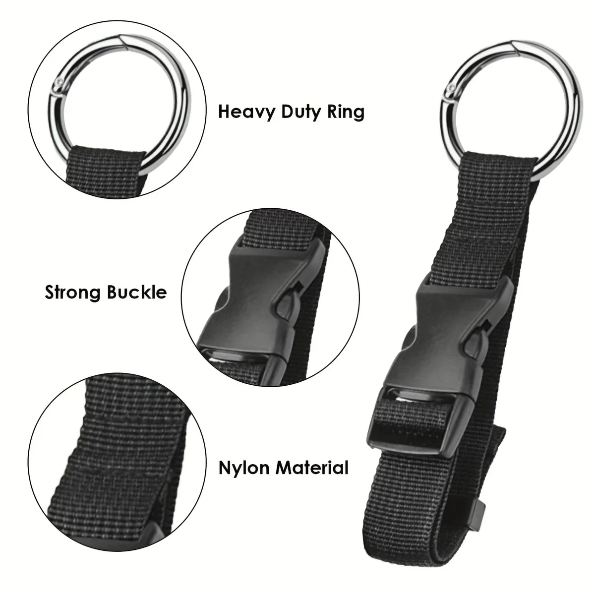 sangle externe pour sac à dos de voyage, sangle portable avec structure de dégagement add-a-bag, sangle de bagage, ceinture, porte-veste