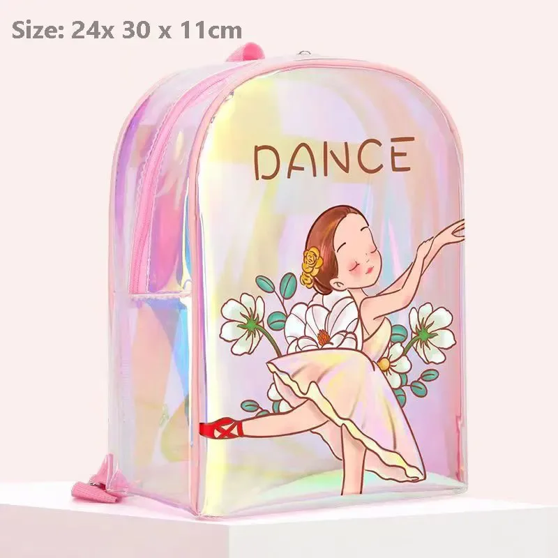 fille bookbag enfants sac à dos enfant laser ballet latin yoga gymnase sport stockage sacs à dos étanche fwash gratuit et résistant à la saleté