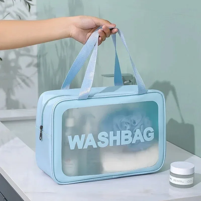 sac de voyage étanche de grande capacité pour cosmétiques, sac de toilette à séparation humide et sèche, sac de rangement pour la natation et le bain, portable et pratique