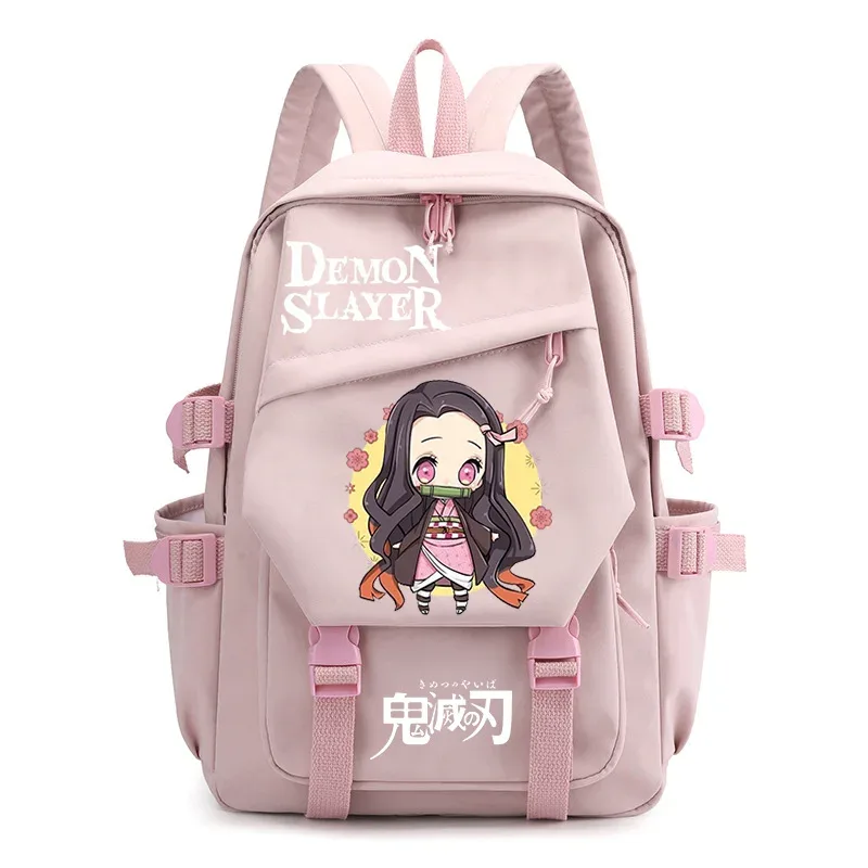 sac à dos transfrontalier amazon cartoon demon slayer pour hommes, sac d'école de voyage pour ordinateur de grande capacité pour étudiants