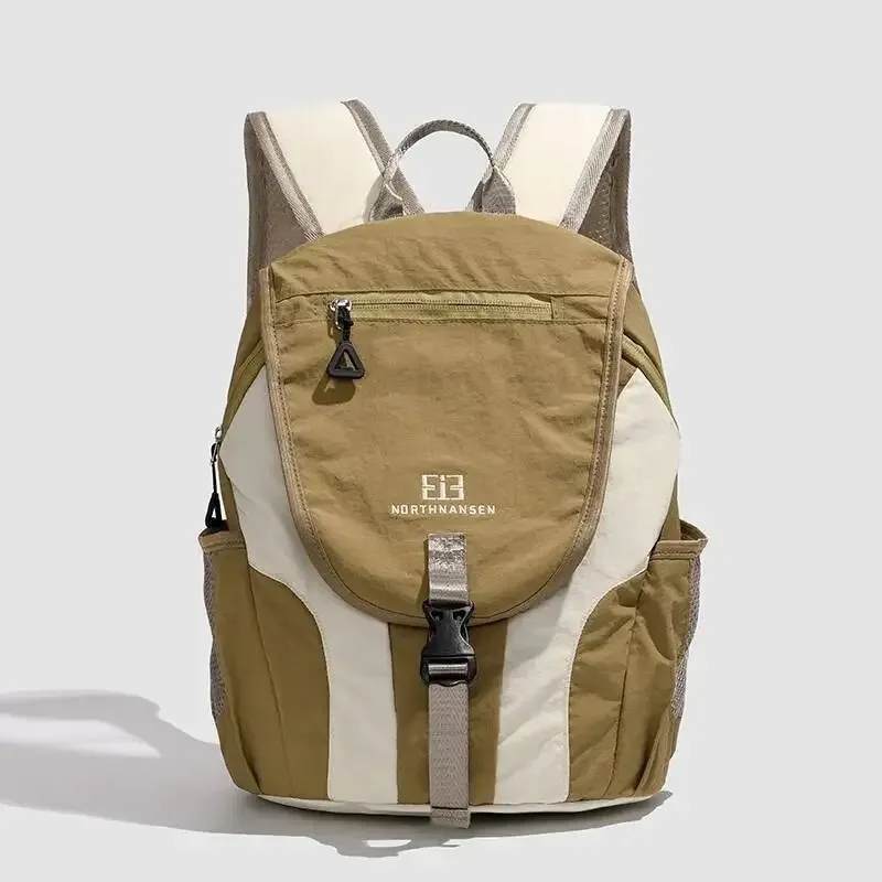sac à dos de voyage de randonnée à blocs de couleurs pour étudiants, nouvelle mode 2025, sac à dos de voyage léger en plein air pour femmes