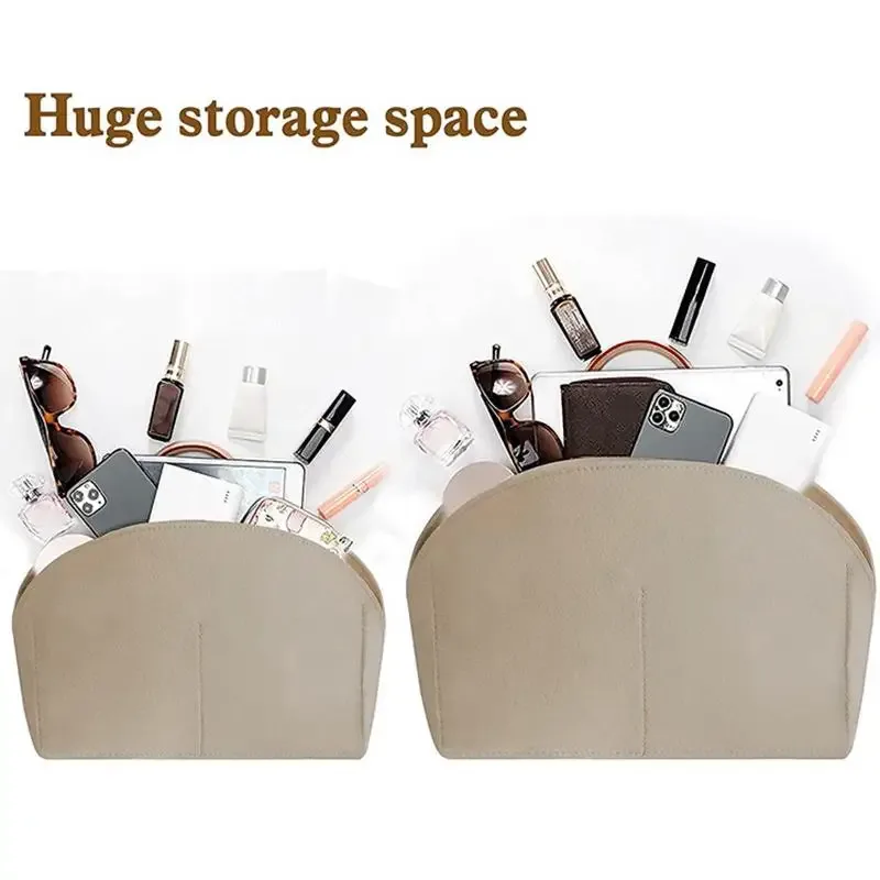 organisateur de sac en feutre, insert de rangement interne portable pour sacs à main