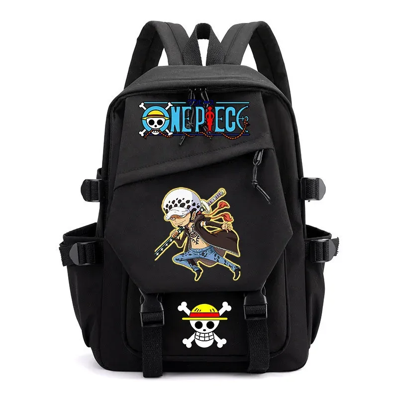 sac à dos one piece anime monkey d luffy, sacs d'école pour filles, sac à dos pour ordinateur portable, pour l'école primaire, usage quotidien