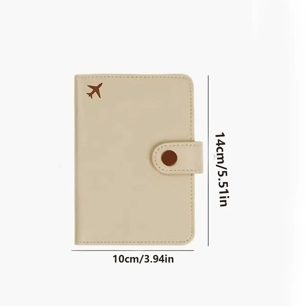portefeuille sac de rangement pour passeport multicouche avion enregistrement document passeport clip de rangement antivol style coréen porte-passeport