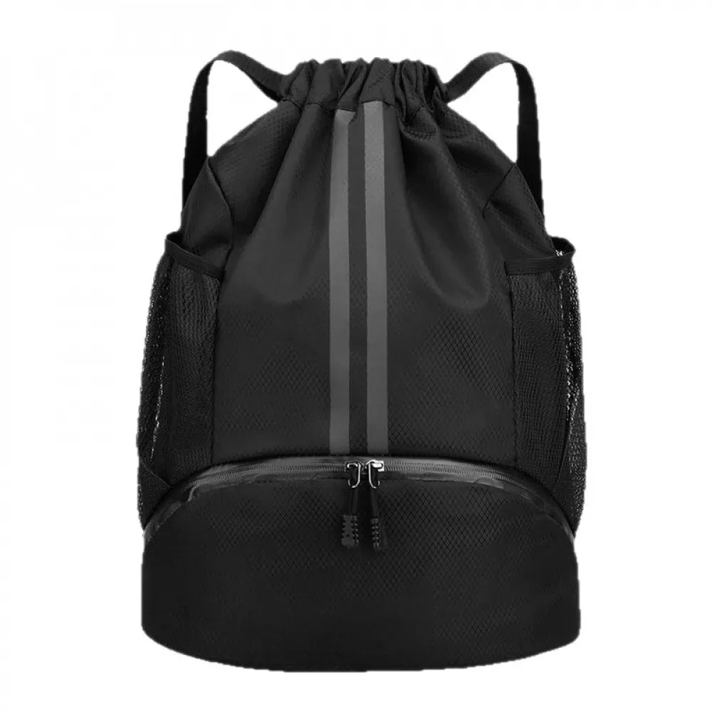 sac de basket-ball, sac de natation, sac de rangement pour femme avec séparation humide/sèche, sac à dos de sport, sac à dos de fitness à cordon de serrage