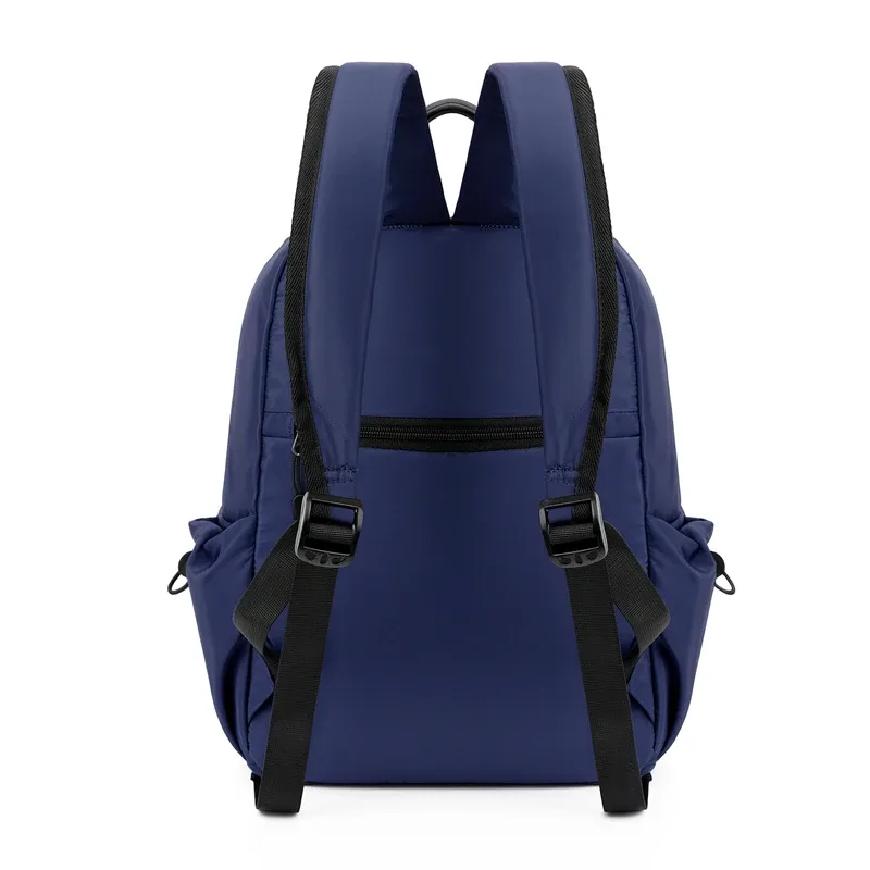 mini sac à dos pour hommes, tissu oxford imperméable, plusieurs poches, sangles réglables, poche latérale pour les déplacements quotidiens, les voyages courts, utilisation en extérieur