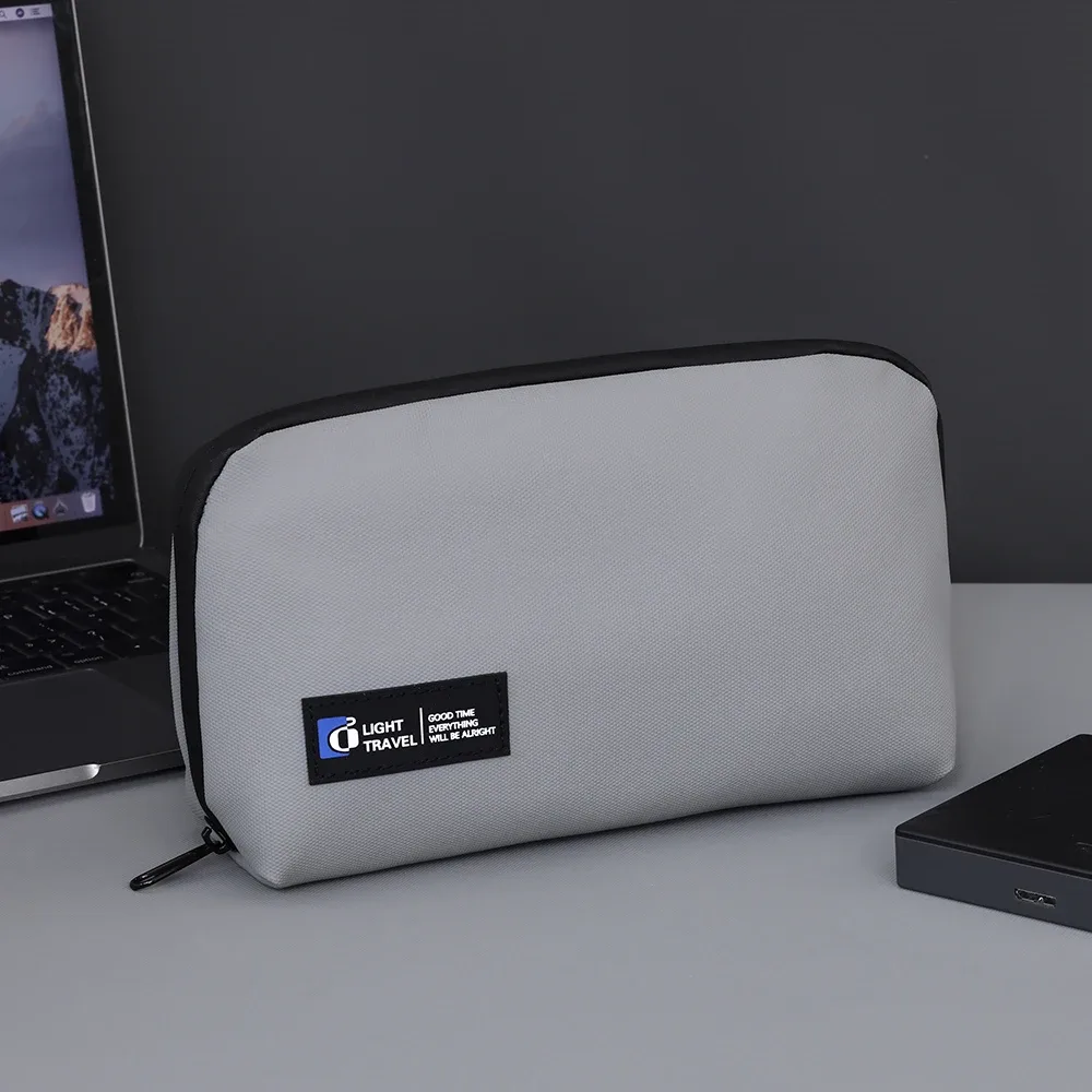 sac de rangement de câbles usb, sac de voyage pour écouteurs, powerbank, lignes de données, pochette de rangement, sac de câble de souris de grande capacité