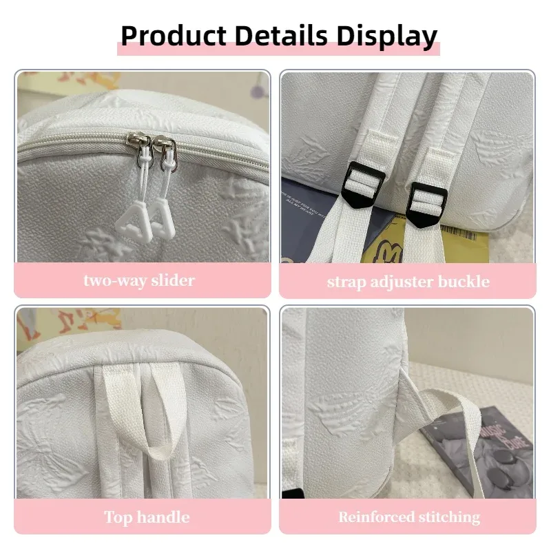 sac à dos de grande capacité, sac à dos simple pour étudiants, adapté aux étudiants, aux voyages, aux trajets quotidiens, à l'université, etc.