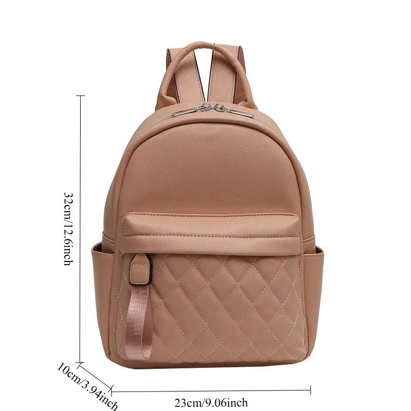 sac à dos en pu pour femme avec nom brodé, sac de mode personnalisé de haute qualité, cadeau idéal pour les femmes et les filles pour une utilisation quotidienne et en extérieur
