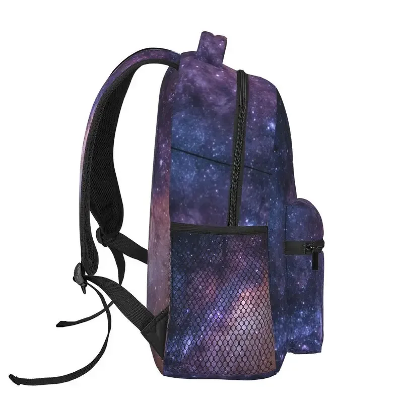 sac à dos blue galaxy starry stars pour adolescents, sac à dos pour filles et garçons, sac de voyage pour ordinateur portable, espace, lycée