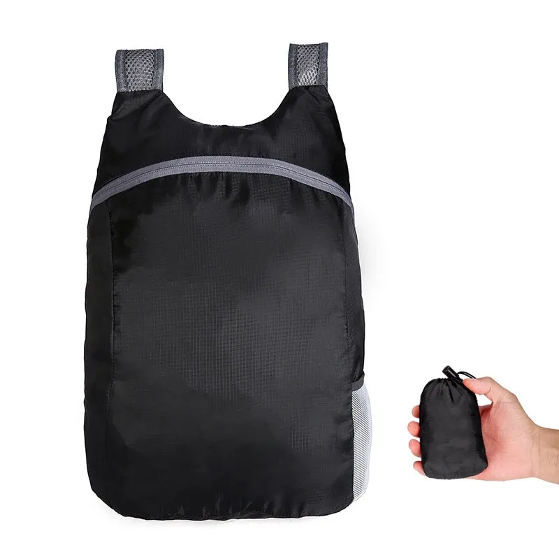 sac pliable ultraléger pour hommes et femmes, sac à dos étanche de grande capacité, sacs de voyage portables légers, sac à dos de sport de plein air