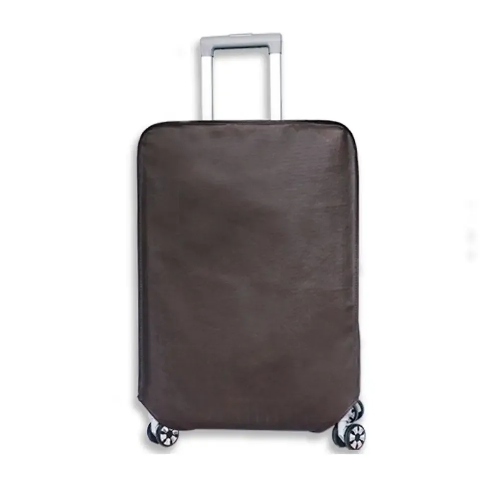 housse de protection pour bagages non tissée, anti-poussière, résistante à l'usure, couleur unie, anti-rayures, pour valise à roulettes, nouvelle collection