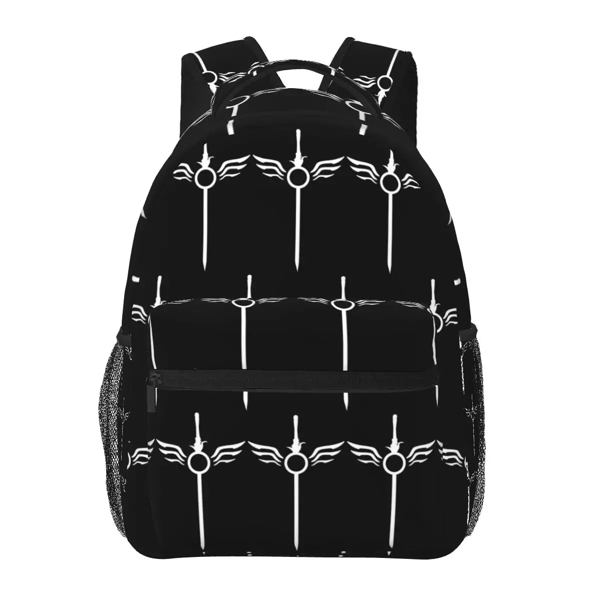 sac à dos imprimé double face devil may cry game, sac à livres pour étudiants garçons et filles, sac d'école pour enfants, sacs à bandoulière pour hommes et femmes