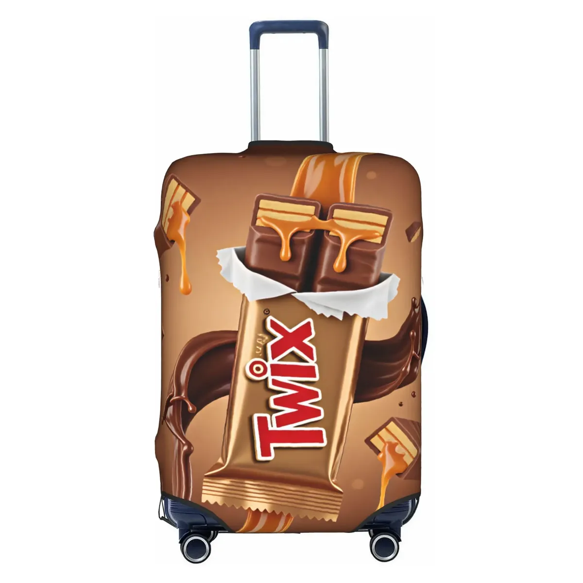 k-kinders chocolate b-buenos housse de protection pour bagages, housses de valise de voyage mignonnes pour 18-32 pouces