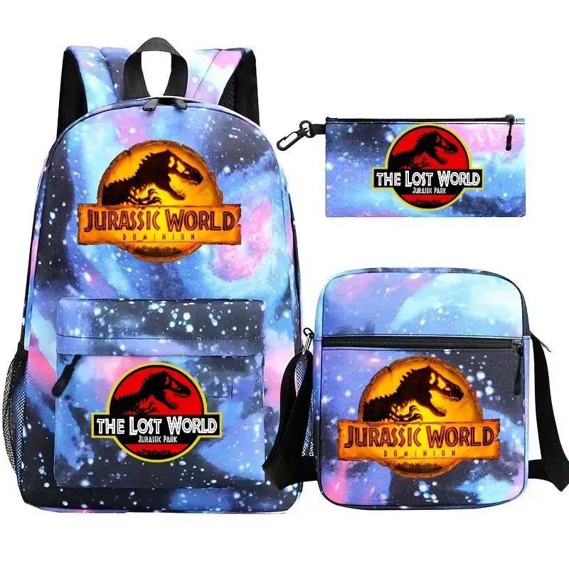 sacs à dos jurassic world park, sac à dos pour étudiants du premier cycle du secondaire, sac à dos de grande capacité pour adolescents, sac à dos de voyage décontracté pour ordinateur portable, mochilas