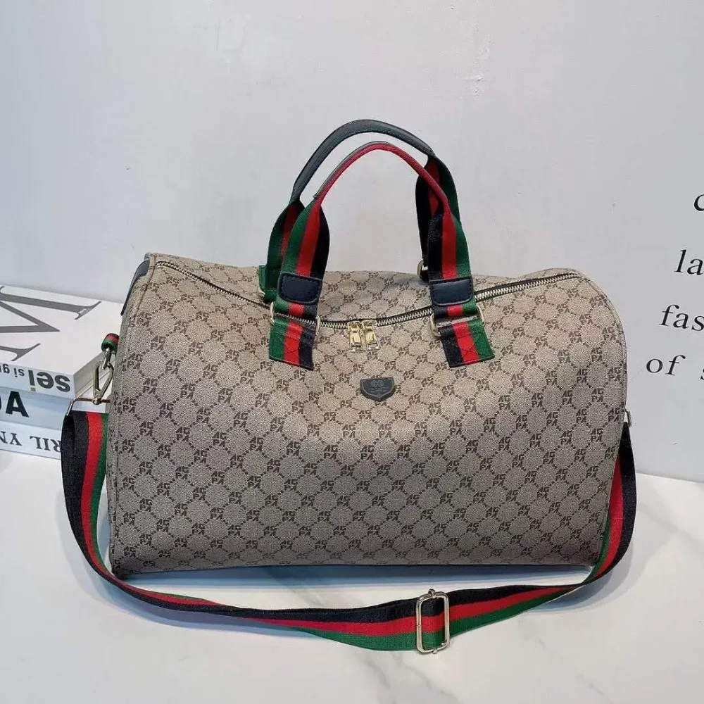 sac de voyage unisexe tendance grande capacité, sac à bandoulière polyvalent de marque de luxe, sac à main de créateur