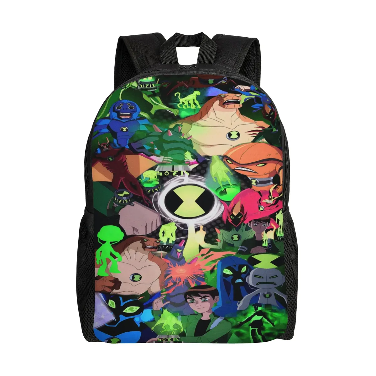 sac à dos multifonction ben 10 heatblast fiery character pour la rentrée scolaire, sac à dos pour étudiants ben 10