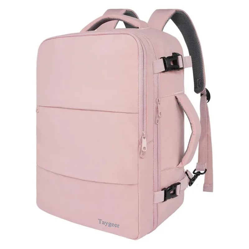 sac à dos de voyage avec port de charge usb et compartiment à chaussures, compatible bagage cabine tsa, pour ordinateur portable 15,6 pouces
