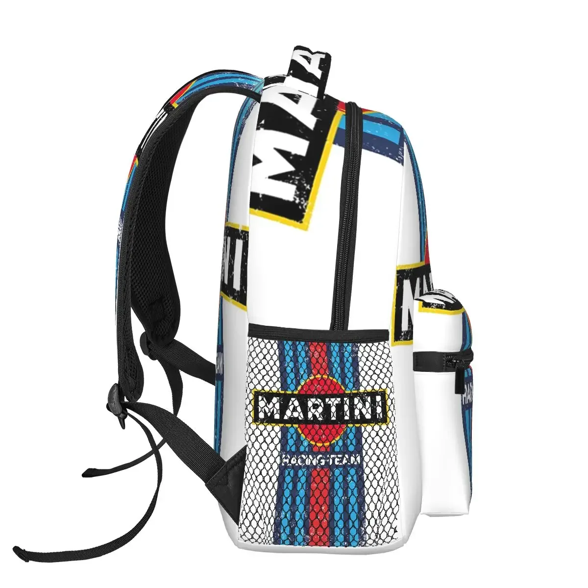 sac à dos martinis race sportscar motor racing pour étudiants, sac d'école, sac de randonnée, sac de voyage pour hommes et femmes, sac à bandoulière