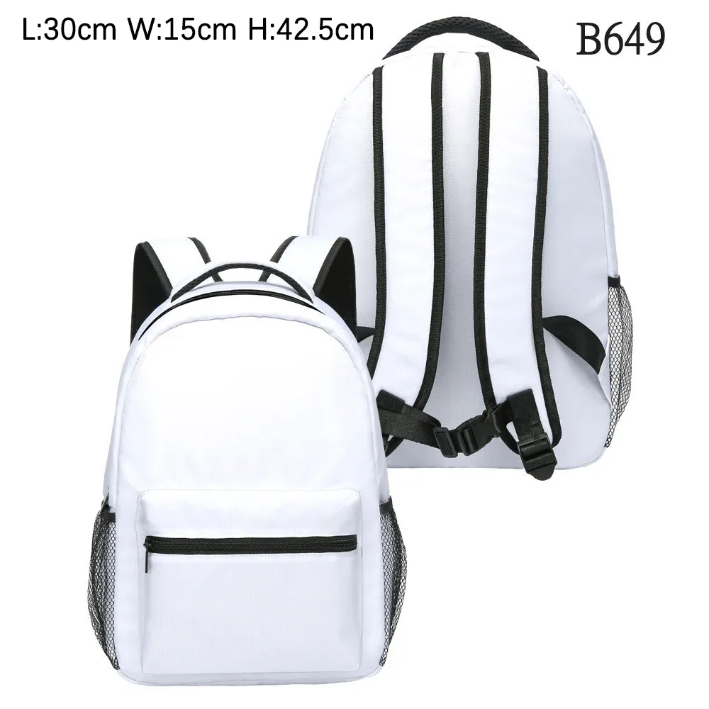 sacs à dos personnalisés unisexes ajouter votre image photo logo tissu oxford impression 3d basique décontracté école étude voyage sac à dos bricolage livre sacs