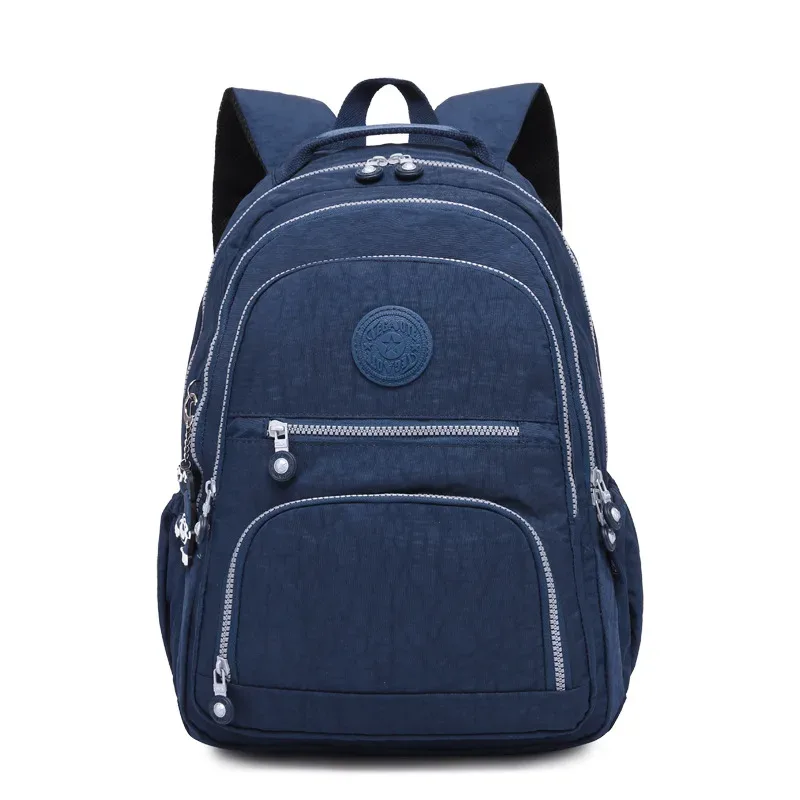 tegaote – sac à dos d'école pour adolescentes et garçons, sac à dos de voyage pour femmes, en nylon, étanche, pour ordinateur portable, unisexe, 2024