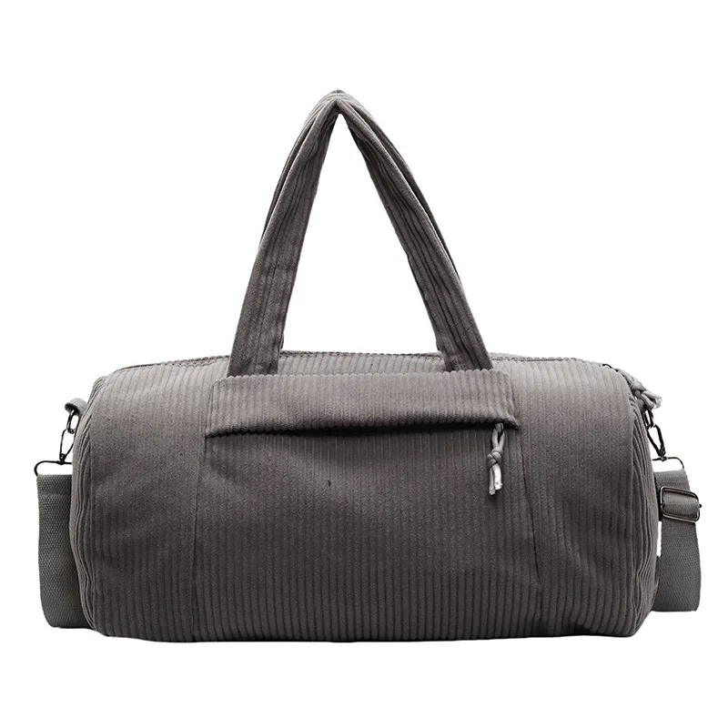 sac de voyage de haute qualité en velours côtelé, sac à bandoulière, sac de sport pour femme, sac fourre-tout 2026, grand sac à main de créateur pour dames
