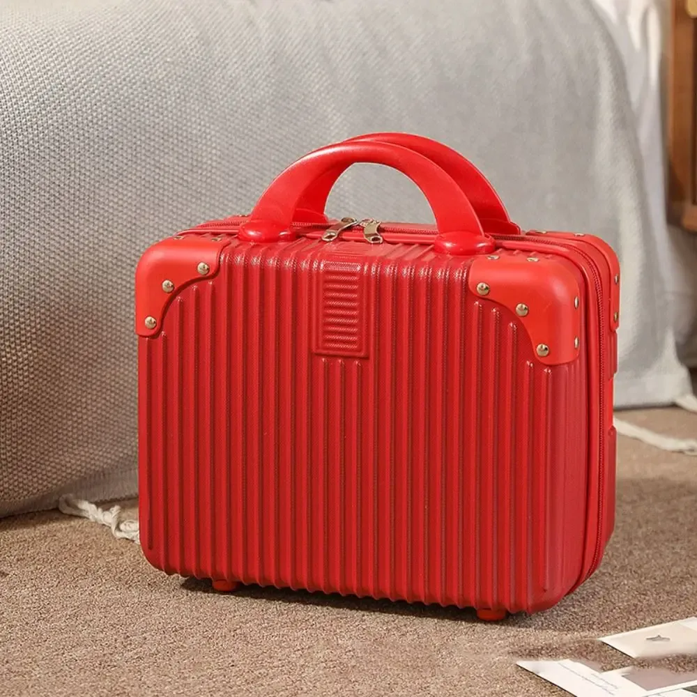 ventes flash : valise de voyage 14 pouces, mini trousse de maquillage, boîte à cosmétiques pour femmes