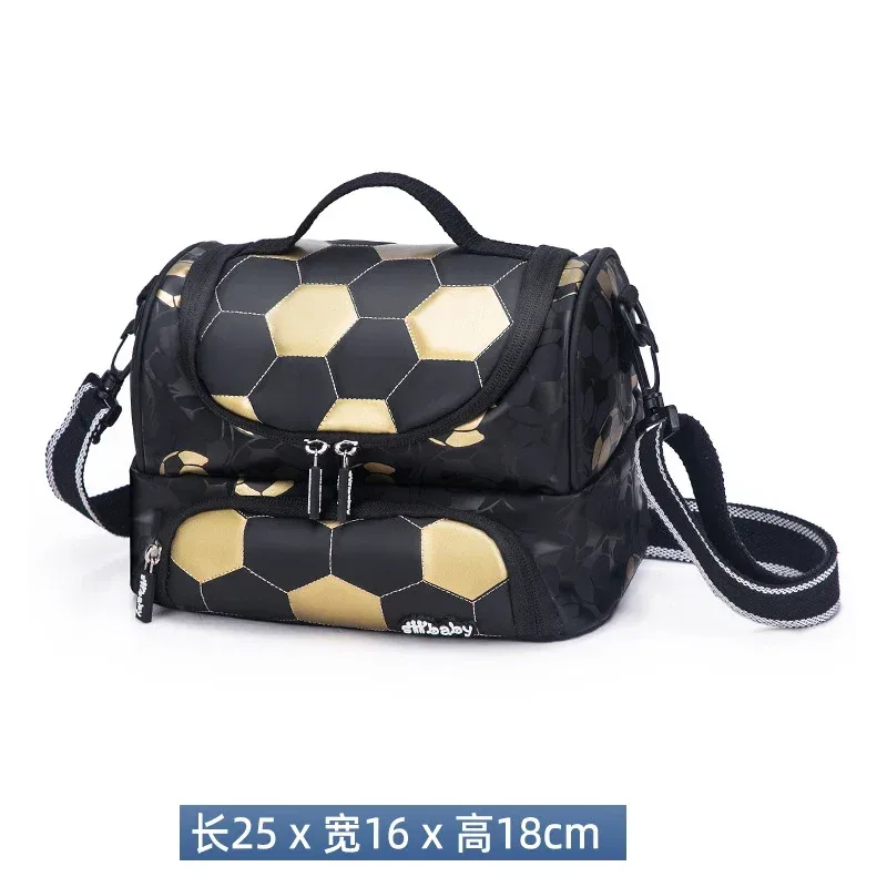 sac d'école orth4wd pour garçons, sac à dos de football de dessin animé pour enfants, cartable pour enfants, haute capacité, étanche, mignon, nouveau, 3d, grade 1-3