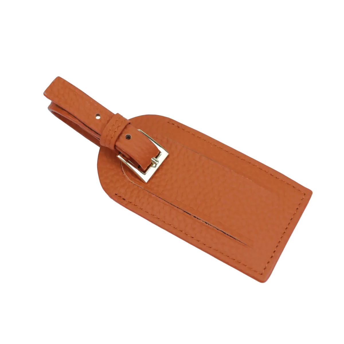 étiquette de bagage de voyage en cuir véritable, avec nom personnalisé gratuit, pour costume d'avion, saffiano, cadeau