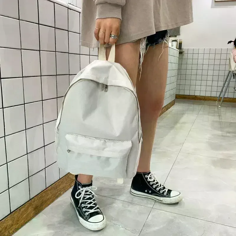 Sac à dos Simple et décontracté, grande capacité, sac d'école, voyage, déplacements, unisexe, sac à dos quotidien pour ordinateur portable, cadeaux d'anniversaire et de vacances