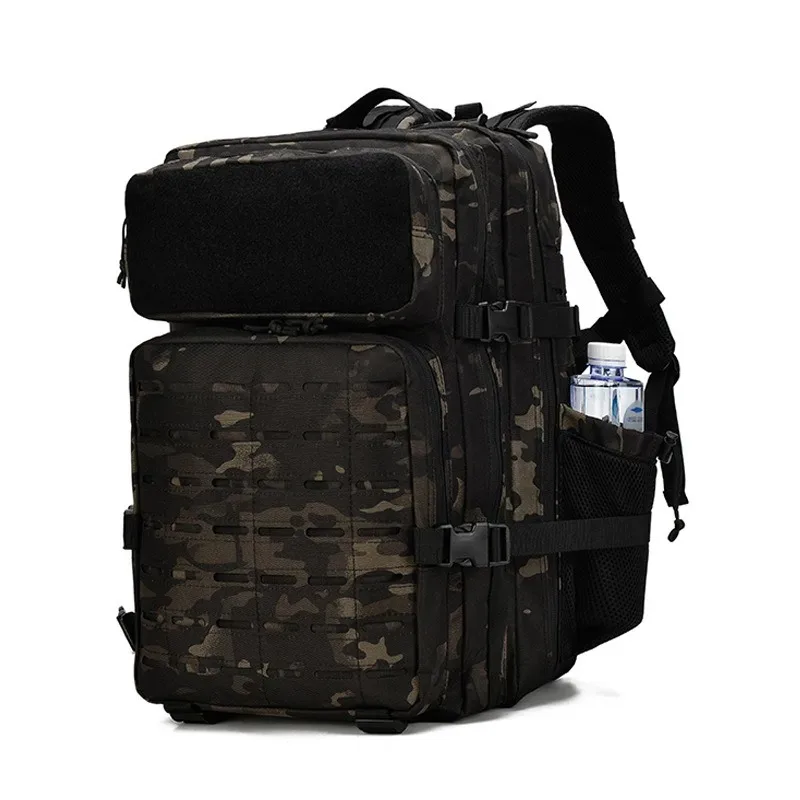 sac à dos de randonnée molle 45l pour homme avec support pour bouteille, sac de randonnée extérieur, sac à dos de fitness