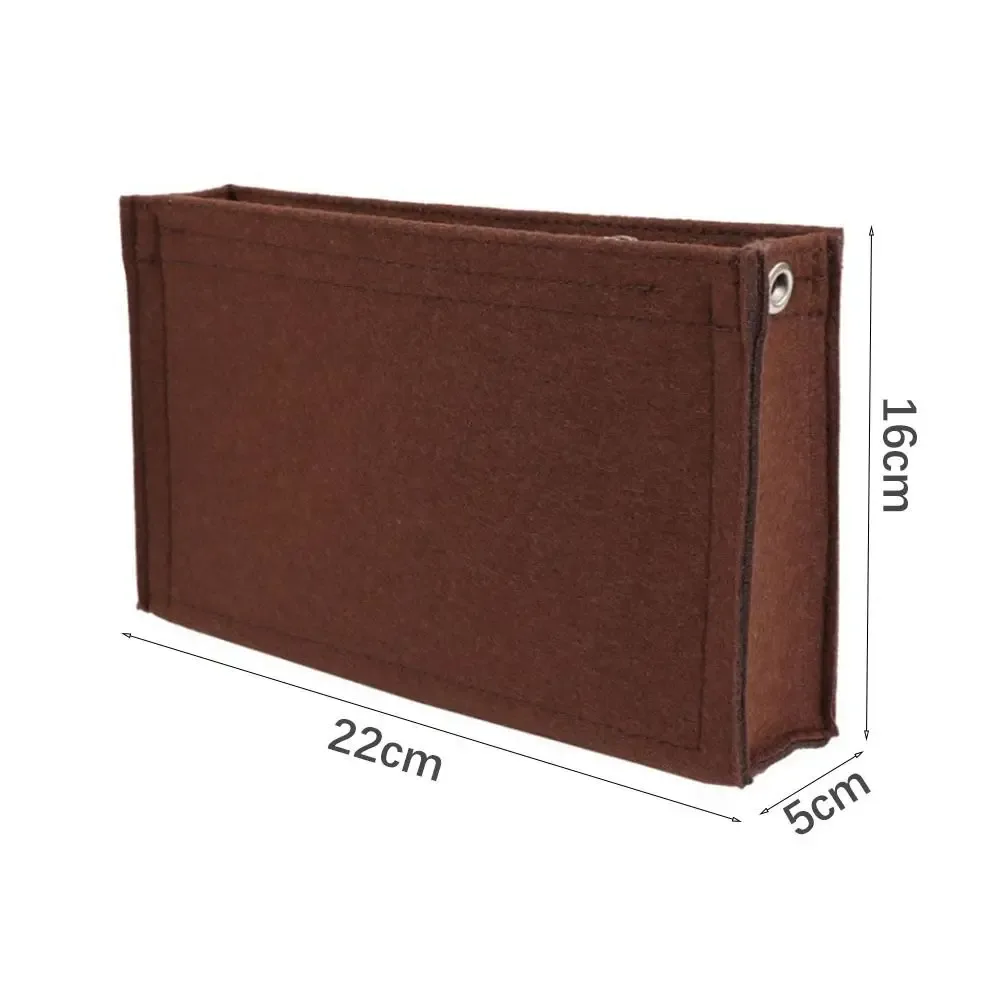 sac d'insertion en feutre, sac de rangement durable, support de sac à main, organisateur de doublure intérieure portable