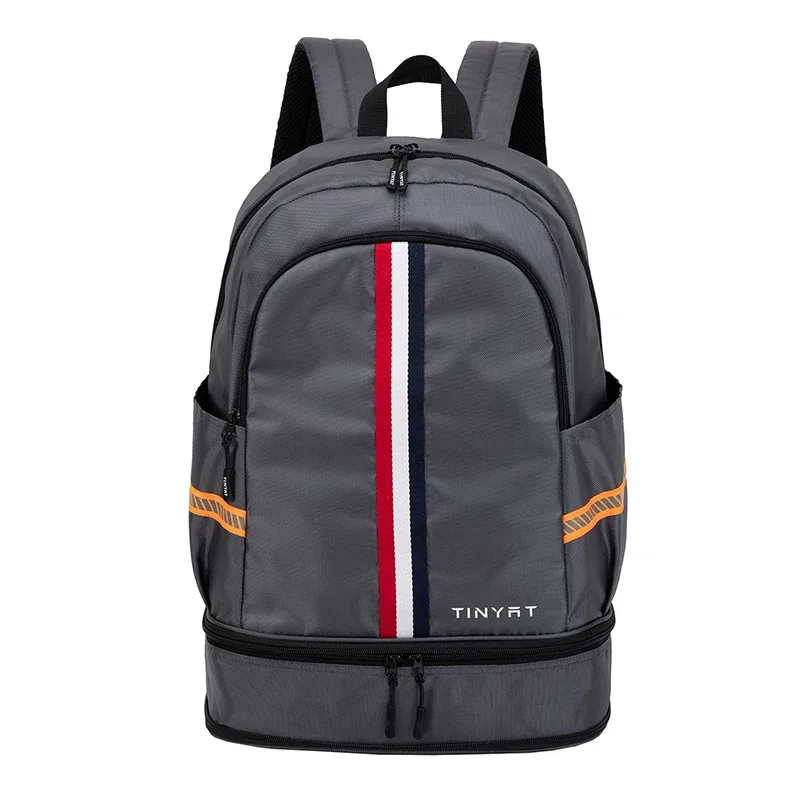 tinyat sac à dos de sport sac étanche pour femme sac à main de retour à l'école sac à dos de voyage pliable pour hommes avec rangement de chaussures pour salle de sport