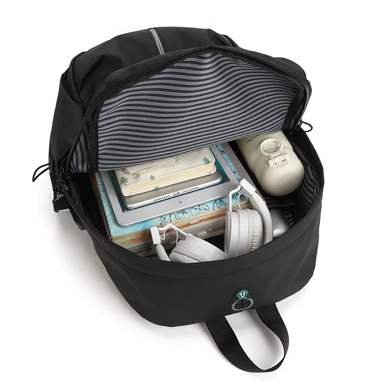 2025 sac à dos pour ordinateur portable pour hommes 17 pouces sac d'école universitaire étanche port de chargement usb voyage sac à dos d'affaires anti-vol