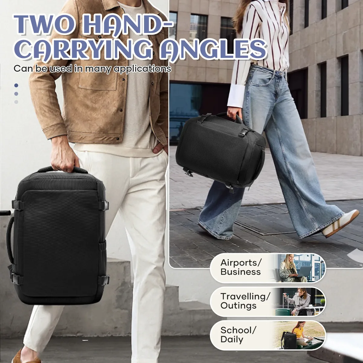 sac à dos pour homme, sac à dos portable, sac de voyage, taille cabine, sac à dos 40x30x20, sac cabine ryanair, bagage à main, sac à dos pour ordinateur portable