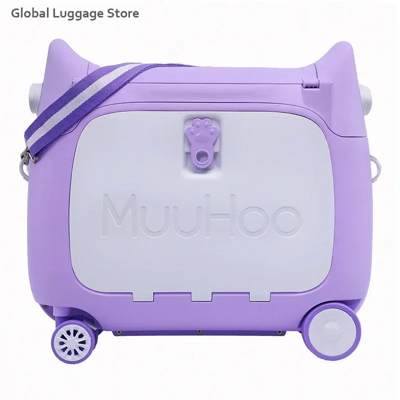 bagage multifonctionnel pour enfants, peut s'asseoir et monter, valise améliorée, essentiel pour voyager avec bébé