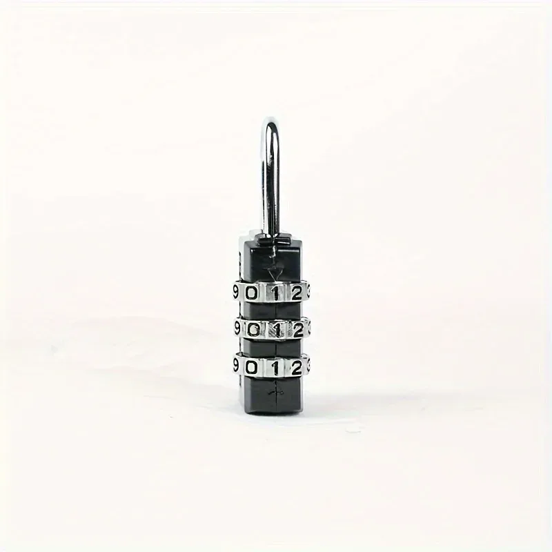 petit cadenas polyvalent avec mot de passe, pour sac à dos d'extérieur, verrouillage de sécurité, portable et léger, en alliage