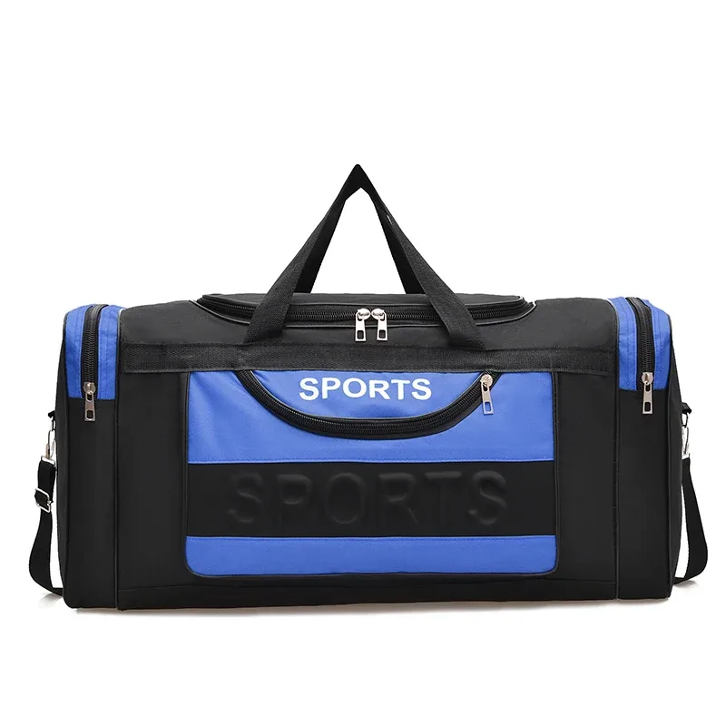 sac de voyage à bandoulière multi-poches, 1 pièce, avec sac à bagages de très grande capacité