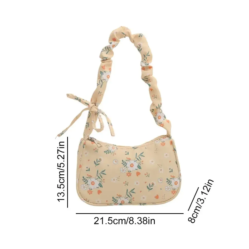 sac fourre-tout en velours côtelé doux pour femmes et filles, sac sous les bras à fermeture éclair douce, sac carillon, grande capacité, initié par harvey y2k, nouveau