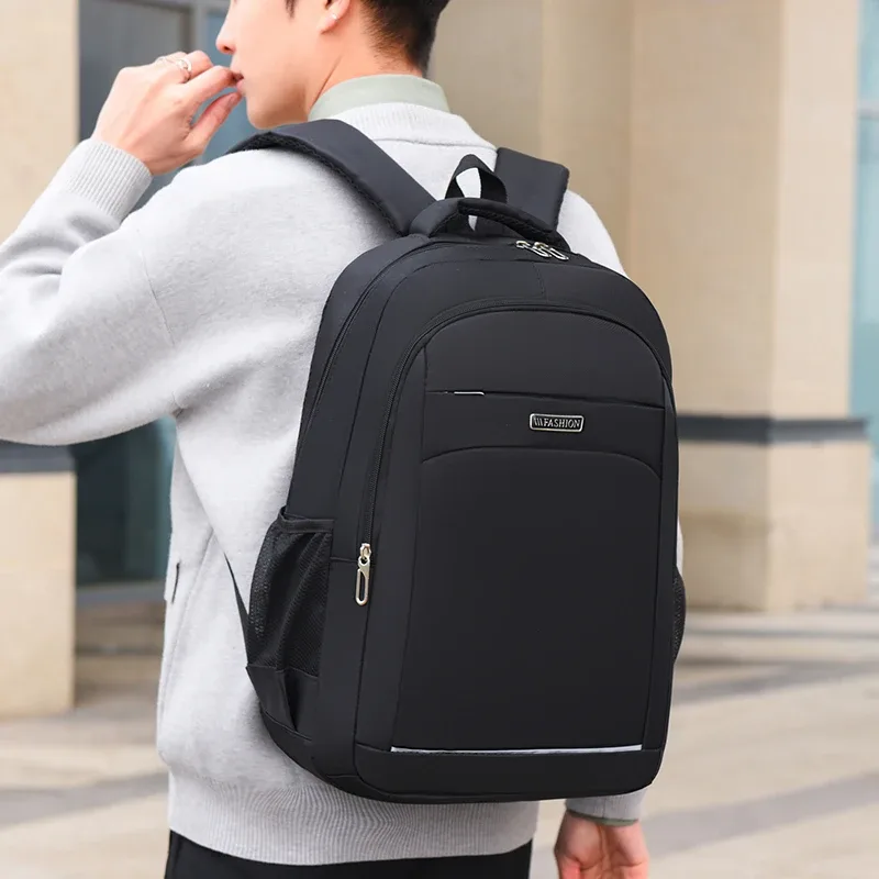 haute qualité homme sac à dos mode décontracté homme sacs grande capacité ordinateur sac imperméable tissu sacs d'école sac à main pour homme