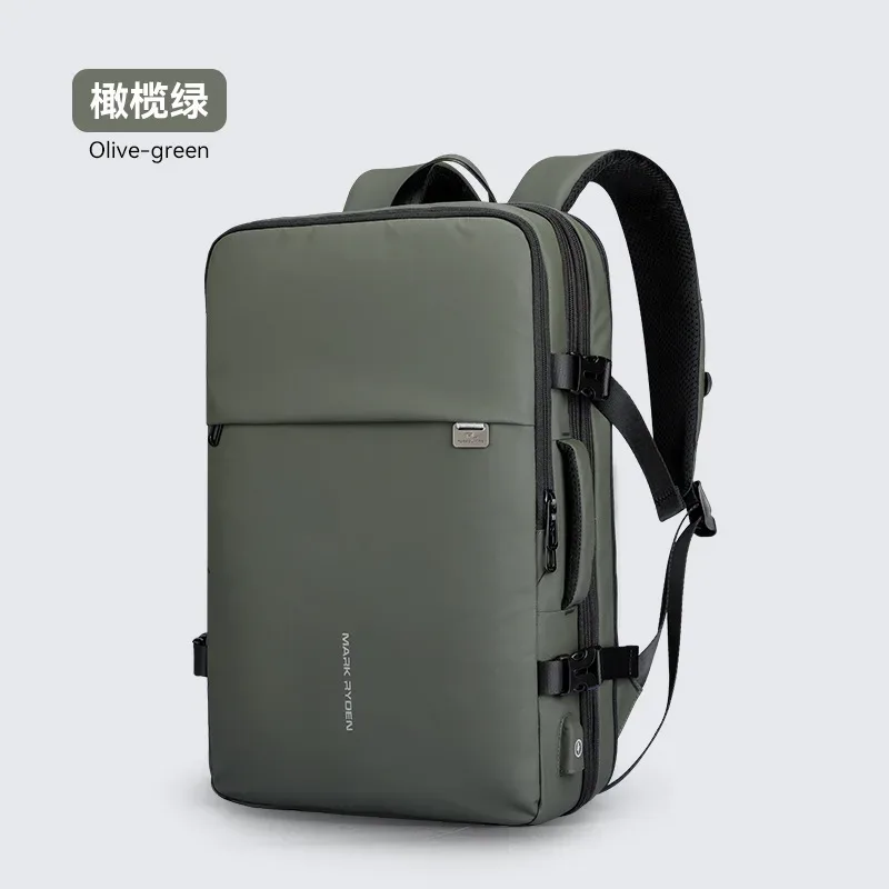 mark ryden-sac à dos pour ordinateur portable 17 pouces pour homme, chargeur usb, multicouche, sac de voyage pour homme d'affaires, antivol