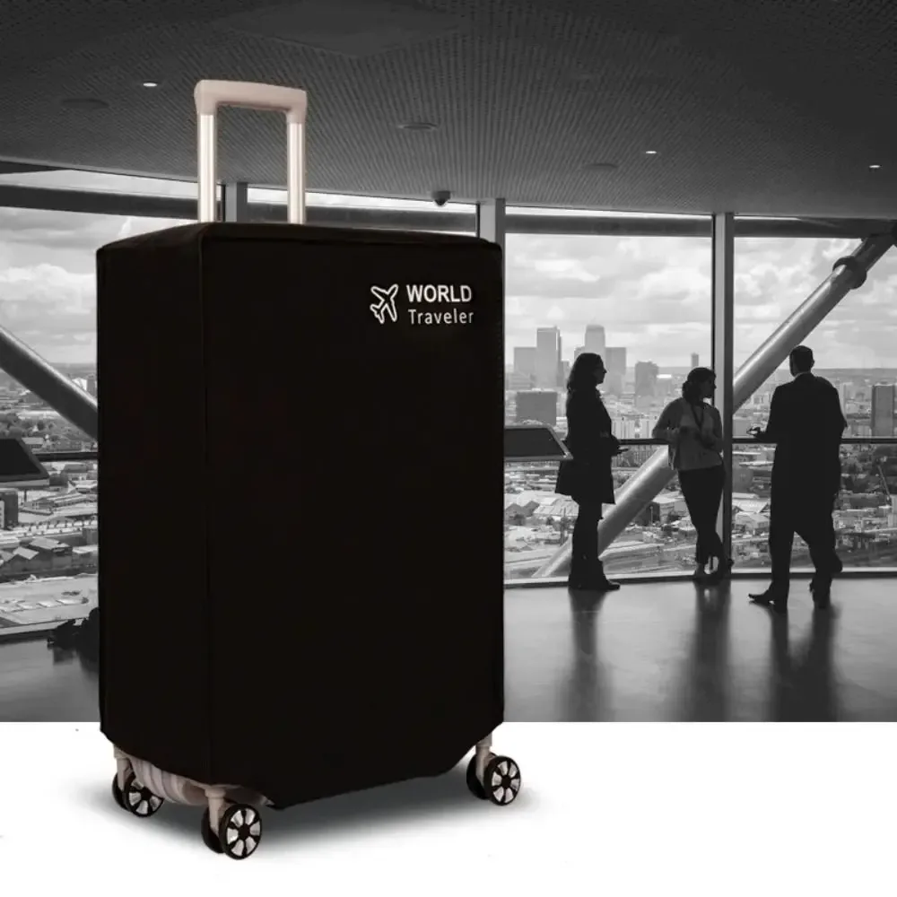 housse de protection pour bagages en tissu non tissé, épaisse, anti-poussière, pour valise à roulettes, accessoires de protection résistants à l'usure