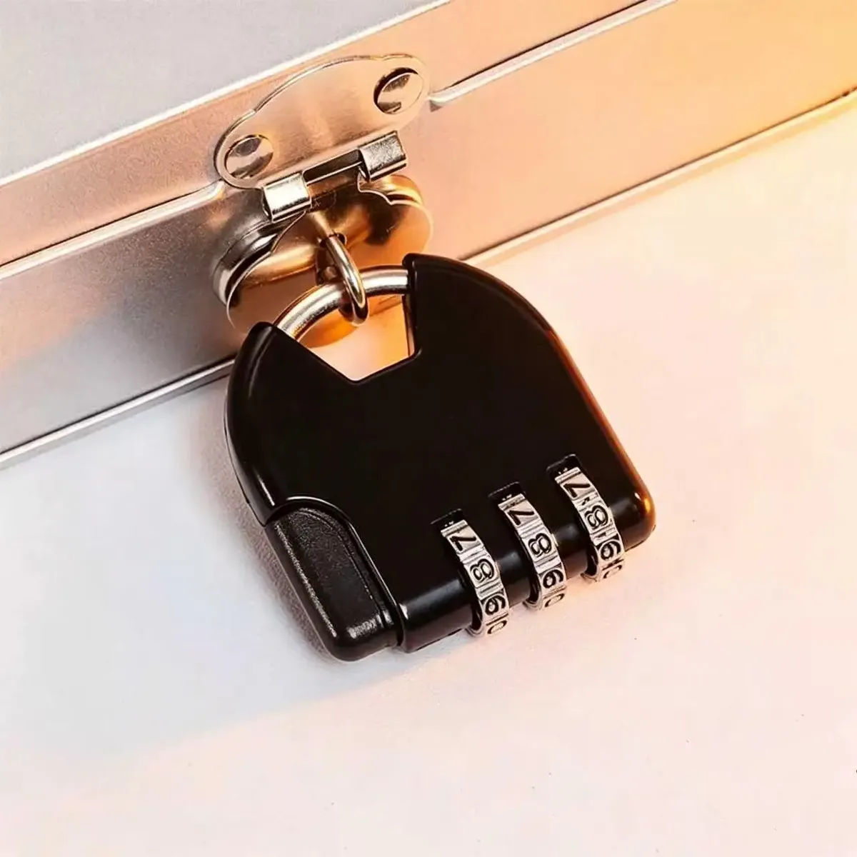 cadenas à combinaison en alliage, petit cadenas à combinaison pour sacs à fermeture éclair, sacs à dos, sacs à main, tiroirs et armoires