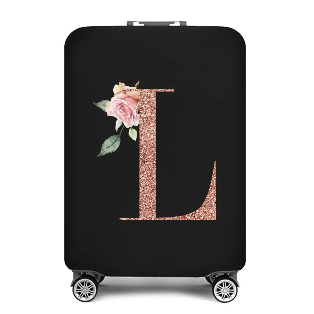 housses de protection pour bagages extensibles 18-32, housse de protection pour valise de voyage, série or rose, housses anti-poussière, organisateur de voyage