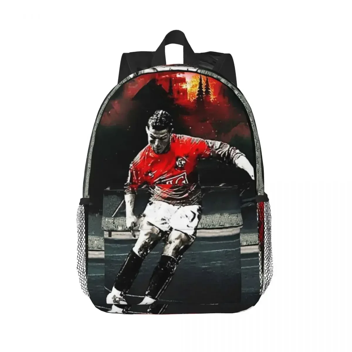sac à dos cr7 cristiano ronaldo pour enfants, cartable pour adolescent, sacs d'école de dessin animé, sac à dos de voyage, sac initié, grande capacité