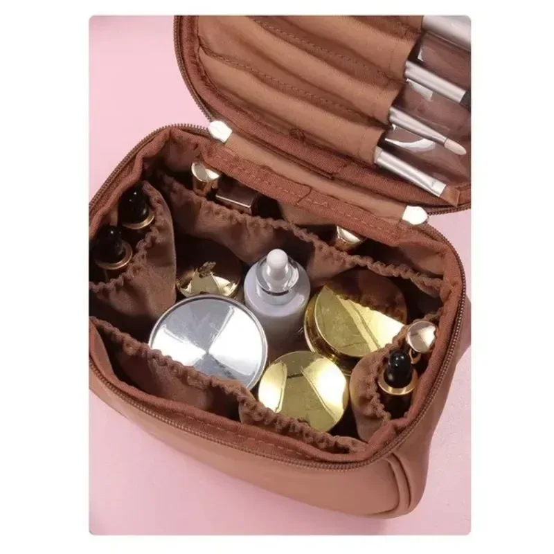 nouvelle trousse de toilette et de rangement de voyage grande capacité pour femme, style instagram haut de gamme, tendance célébrité internet