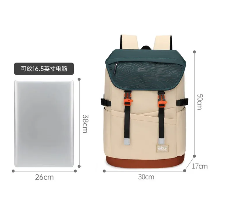 nouveau sac à dos de grande capacité sacs à dos multifonctionnels pour hommes sac de voyage de loisirs, mochila d'ordinateur d'affaires à la mode pour étudiant