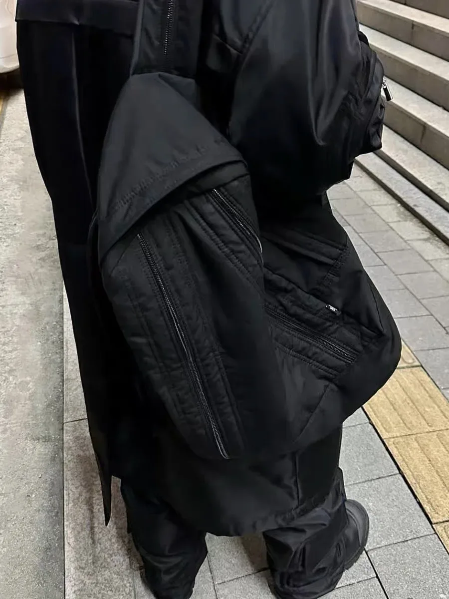 sac à dos en toile noire unisexe, décontracté, style de rue, grande capacité, pour l'école en plein air, pour étudiants