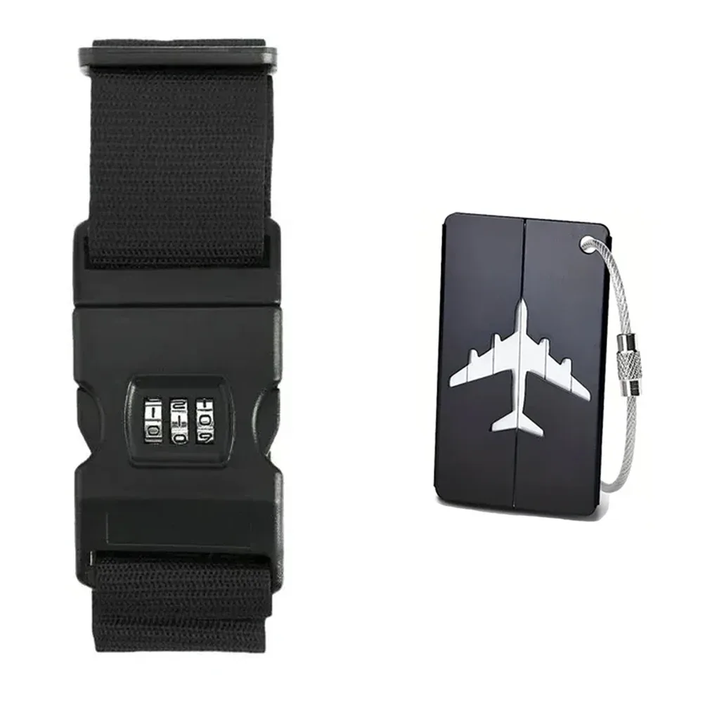 ceintures de bagages réglables, élastiques solides, sécurité supplémentaire, valise de voyage, sangles de sécurité pour bagages, ceinture à cravate, sangles de transport